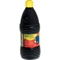 Flacon 1L de gouache GIOTTO bébé, noir