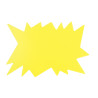 Paquet 10 éclatés effaçables 24 x 16 cm coloris jaune