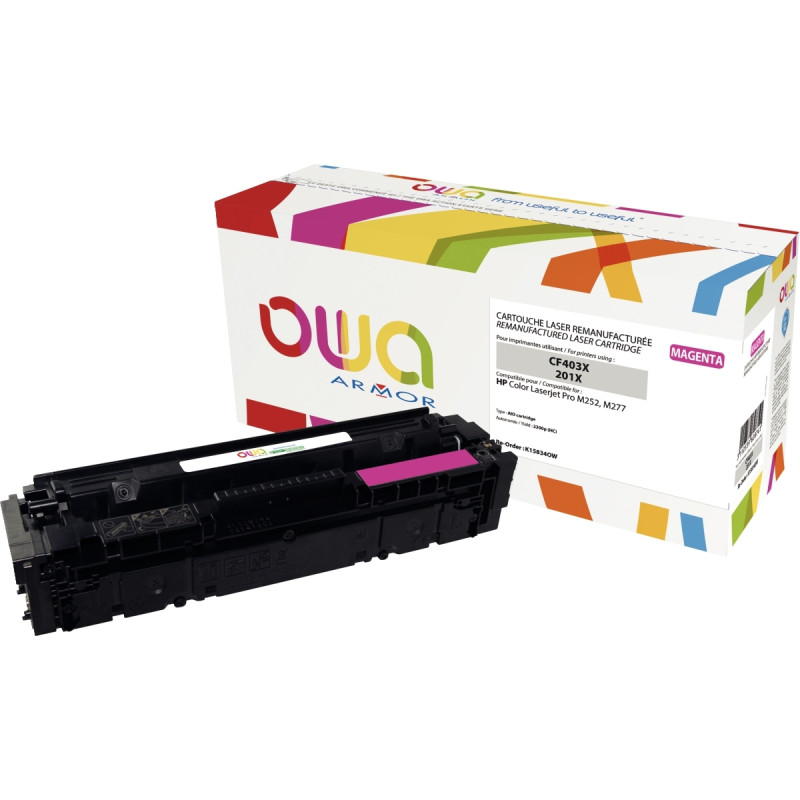 OWA cartouche laser magenta haute capacité remanufacturée compatible H