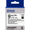 Recharge EPSON LK 9mmx9m noir/transparent