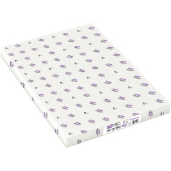 Paquet de 125 feuilles 32x45cm 250g blanc DCP