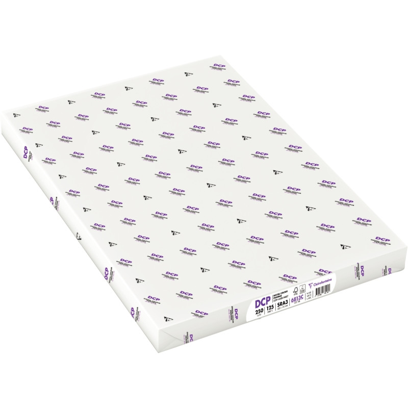 Paquet de 125 feuilles 32x45cm 250g blanc DCP