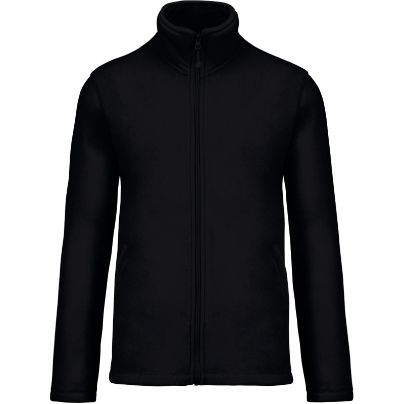 Veste micro polaire noire taille 4XL
