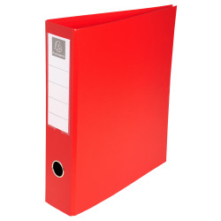 Classeur rembordé PVC 4 anneaux en D de 50mm en 3ème de couverture - A4 maxi