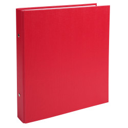 Classeur rembordé polypropylène format ecolier 2 anneaux 25mm - 230x215mm