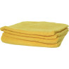 Paquet de 5 chiffons microfibres 280g 40x40 cm jaune