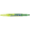 Surligneur Spotliter bi-pointe jaune et vert