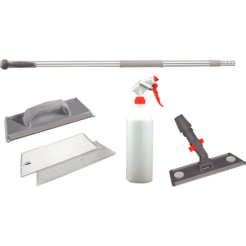 Kit complet pour vitres surface haute et basse