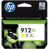 HP 912XL cartouche d'encre jaune grande capacité authentique (3YL83AE)