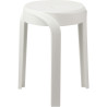 Tabouret Twist blanc