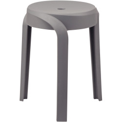 Tabouret Twist gris