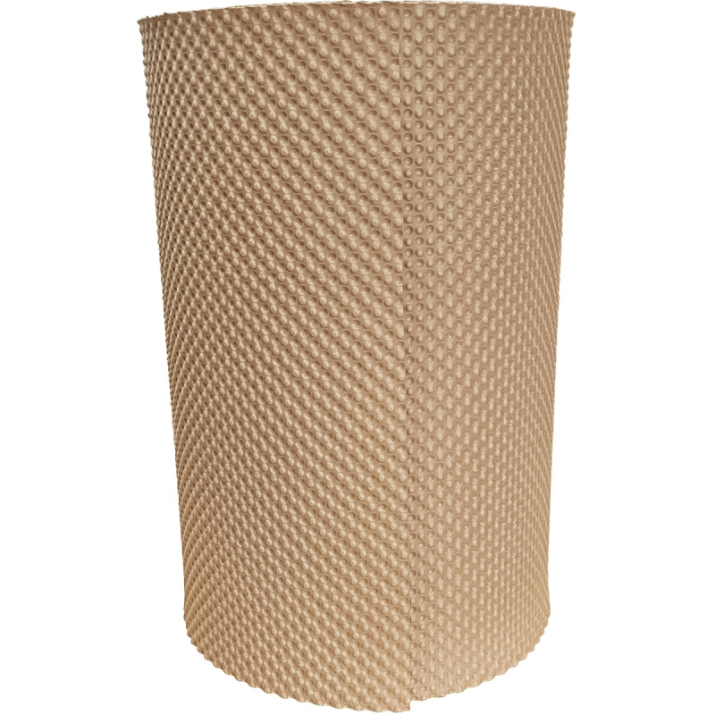 Rouleau bulle papier 50CMX70M kraft