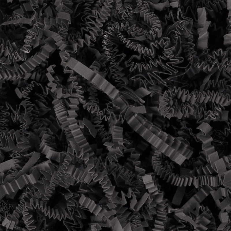 Frisure plissée kraft noir 2.5 kg