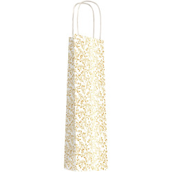 Boite de 50 sacs cabas coloris or 100g