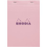 Bloc de bureau agrafé RHODIA COULEURS 80 feuilles, format A5, quadrill