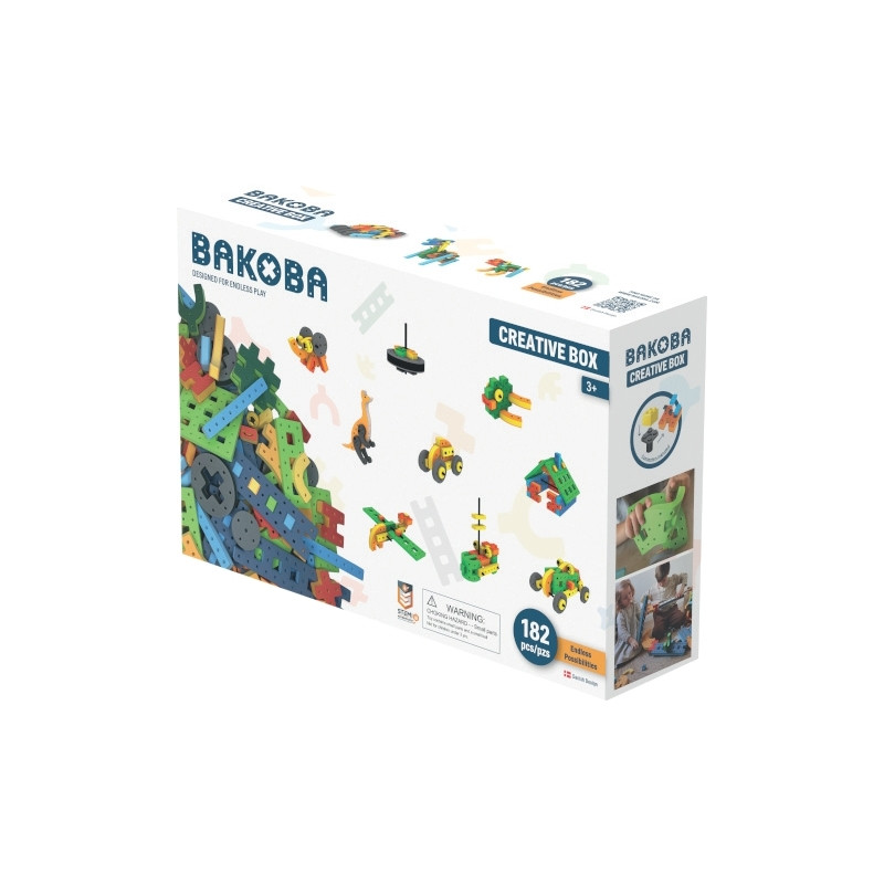 CREATIVE BOX BAKOBA, 182 pièces en mousse EVA