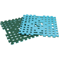 Lot de 4 plaques de base BAKOBA en mousse EVA