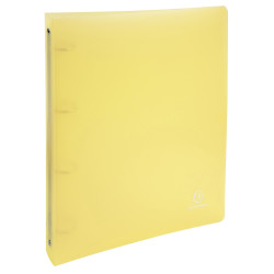 Classeur 4 anneaux 30 mm polypropylène Chromaline Pastel - A4 Maxi