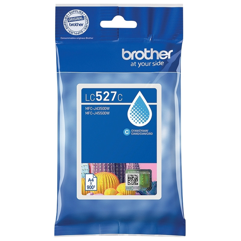 Brother CACTUS cartouche d'encre cyan authentique LC527C