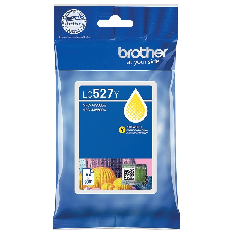 Brother CACTUS cartouche d'encre jau,ne authentique LC527Y