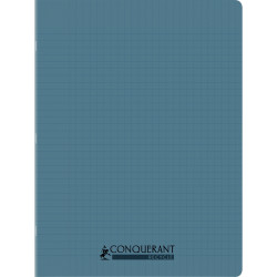 Piqûre 96 pages CONQUERANT RECYCLE format 24x32 cm, réglure seyès, cou