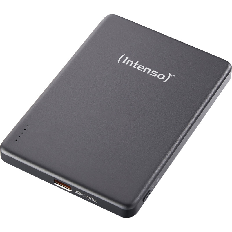 Batterie de secours magnétique Intenso 5000 mAh gris