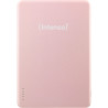 Batterie de secours magnétique Intenso 5000 mAh rose