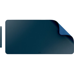 Grand sous main Leitz 80 x40 cm bleu nuit