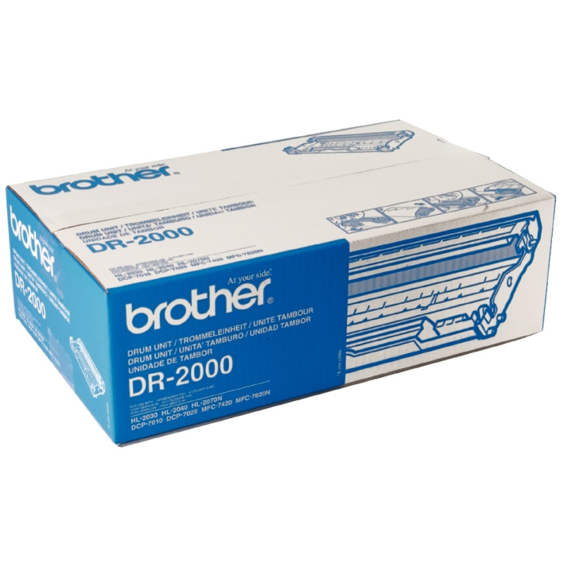 Brother DR2000 tambour laser noir authentique