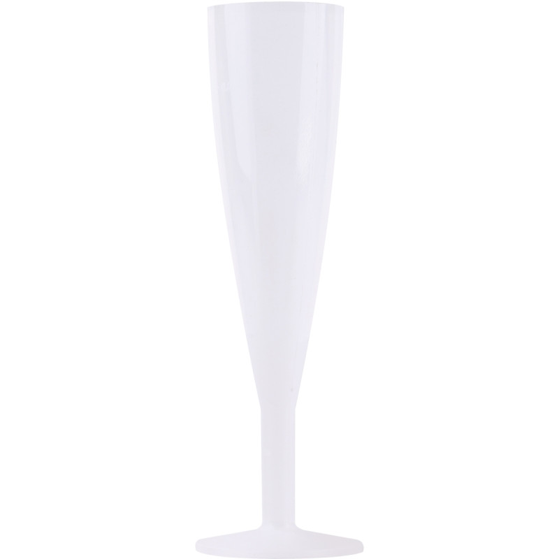 Lot de 8 flutes polypropylène transparente 13cl