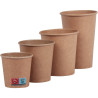 Sac de 50 gobelets en carton kraft 33cl