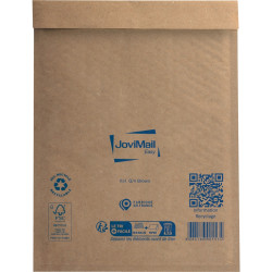 Paquet de 10 pochettes bulles papier 240x330mm Kraft