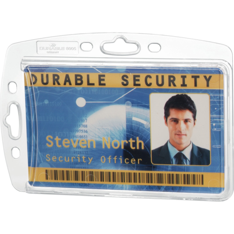 Porte-Badges ferme pour 1 carte de sécurité