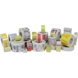 Carton 40 bobines étiquettes thermique Zebra