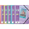 Trieur personnalisable KREACOVER Pastel en polypropylène, 8 compartime