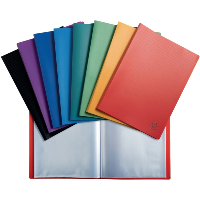 Protège-documents PP OPAK 200 vues, coloris assortis
