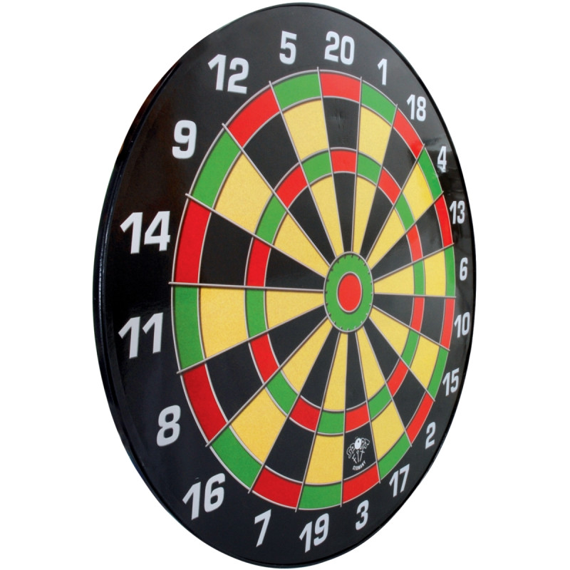 Cible aimantée + 12 fléchettes
