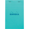 Bloc de bureau agrafé RHODIA COULEURS 80 feuilles, format 11x17 cm, qu
