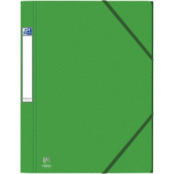 Chemise 3 rabats à élastiques EUROFOLIO+ Prestige en carte grainée 7/1