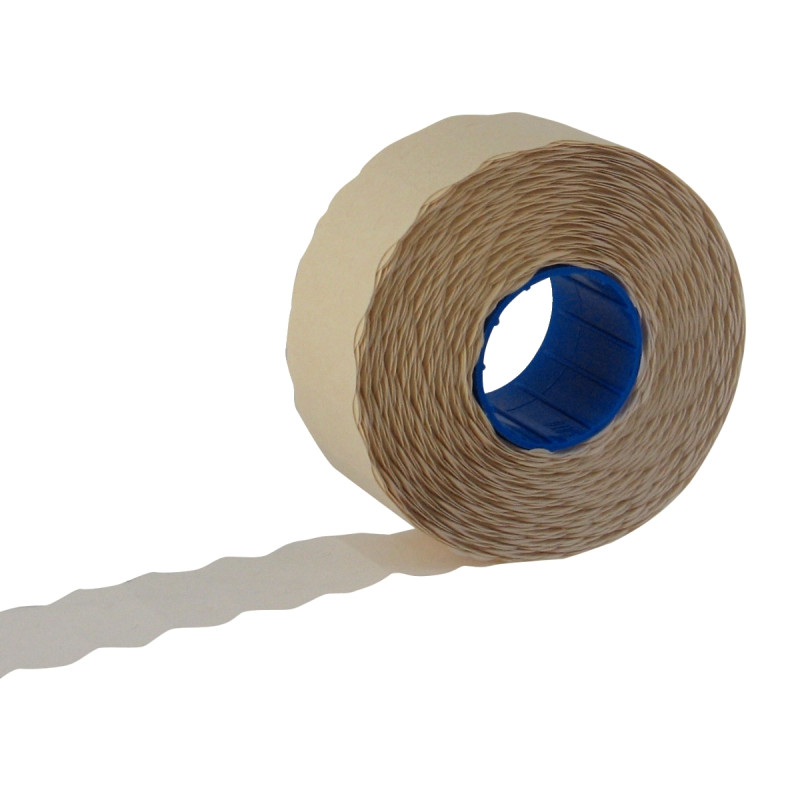 Paquet de 12 rouleaux de 1500 étiquettes blanches format 26 x 12 mm po