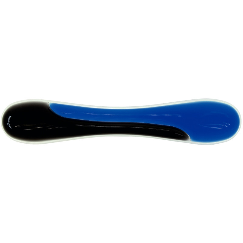 Repose-poignet Duo gel bleu/noir