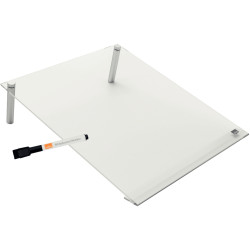 Mini tableau blanc incliné
