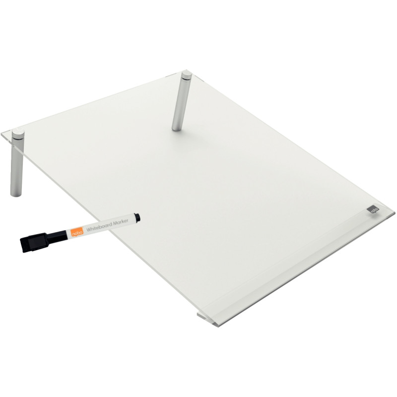 Mini tableau blanc incliné