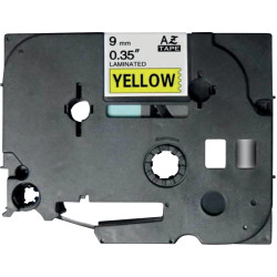 Recharge TZE noir sur jaune 9mm x 8 m compatible