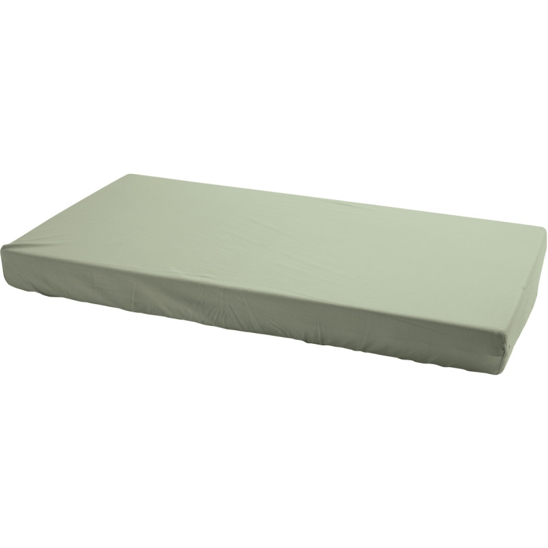 Drap housse 120x60cm vert