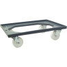 Plateau roulant pour bac de manutention 60x40cm