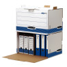 Paquet de 5 containers ouverture frontale blanc