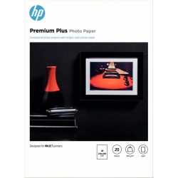Paquet de 20 feuilles de papier photo satiné marque HP CR673A format A