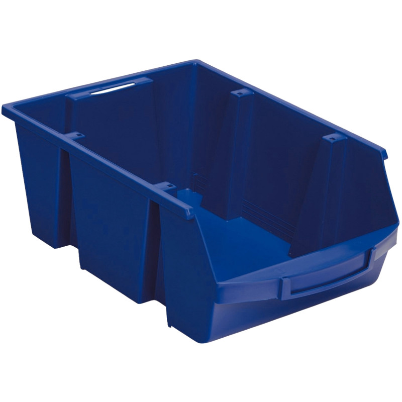 Bac à bec en polypropylène 455x175x300mm bleu