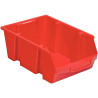 Bac à bec en polypropylène 455x175x300mm rouge